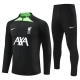 Liverpool FC Lasten Verryttelypuku 2023-24 - 1-4 Zip Musta