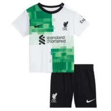 Liverpool FC Lasten Vieraspelipaita 2023-24 Jalkapallo Pelipaidat Peliasut