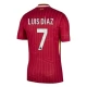 Liverpool FC Luis Díaz 7 Kotipelipaita 2024-25 Jalkapallo Pelipaidat Peliasut