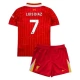 Liverpool FC Luis Díaz 7 Lasten Kotipelipaita 2024-25 Jalkapallo Pelipaidat Peliasut