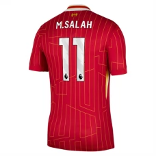 Liverpool FC M.Salah 11 Kotipelipaita 2024-25 Jalkapallo Pelipaidat Peliasut