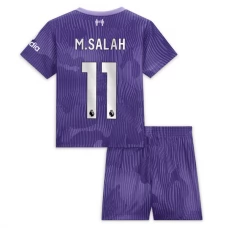 Liverpool FC M.Salah 11 Lasten Kolmas Pelipaita 2023-24 Jalkapallo Pelipaidat Peliasut