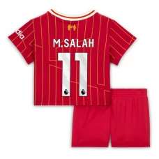 Liverpool FC M.Salah 11 Lasten Kotipelipaita 2024-25 Jalkapallo Pelipaidat Peliasut
