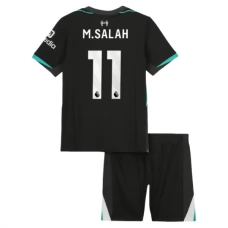 Liverpool FC M.Salah 11 Lasten Vieraspelipaita 2024-25 Jalkapallo Pelipaidat Peliasut