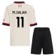Liverpool FC M.Salah 11 Lasten Vieraspelipaita 2025-26 Jalkapallo Pelipaidat Peliasut