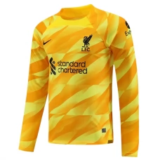 Liverpool FC Maalivahdin Vieraspelipaita 2023-24 Jalkapallo Pelipaidat Peliasut(L/S)