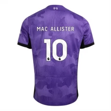 Liverpool FC Mac Allister 10 Kolmas Pelipaita 2023-24 Jalkapallo Pelipaidat Peliasut