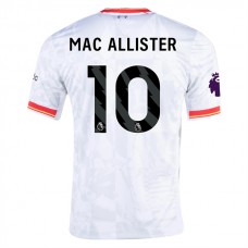 Liverpool FC Mac Allister 10 Kolmas Pelipaita 2024-25 Jalkapallo Pelipaidat Peliasut