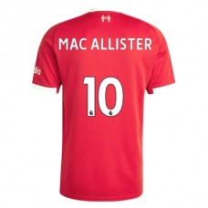 Liverpool FC Mac Allister 10 Kotipelipaita 2025-26 Jalkapallo Pelipaidat Peliasut