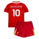 Liverpool FC Mac Allister 10 Lasten Kotipelipaita 2024-25 Jalkapallo Pelipaidat Peliasut