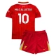 Liverpool FC Mac Allister 10 Lasten Kotipelipaita 2024-25 Jalkapallo Pelipaidat Peliasut