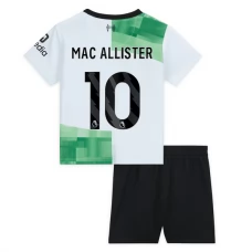 Liverpool FC Mac Allister 10 Lasten Vieraspelipaita 2023-24 Jalkapallo Pelipaidat Peliasut