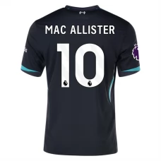 Liverpool FC Mac Allister 10 Vieraspelipaita 2024-25 Jalkapallo Pelipaidat Peliasut