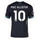 Liverpool FC Mac Allister 10 Vieraspelipaita 2024-25 Jalkapallo Pelipaidat Peliasut