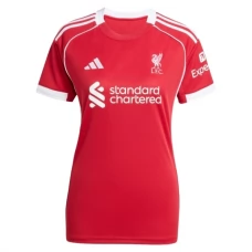 Liverpool FC Naisten Kotipelipaita 2025-26 Jalkapallo Pelipaidat Peliasut