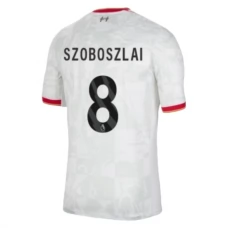 Liverpool FC Szoboszlai 8 Kolmas Pelipaita 2024-25 Jalkapallo Pelipaidat Peliasut