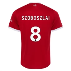 Liverpool FC Szoboszlai 8 Kotipelipaita 2023-24 Jalkapallo Pelipaidat Peliasut