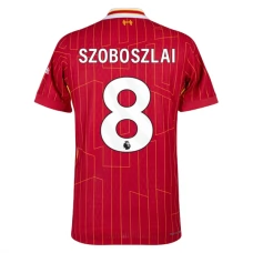 Liverpool FC Szoboszlai 8 Kotipelipaita 2024-25 Jalkapallo Pelipaidat Peliasut