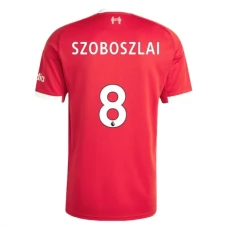 Liverpool FC Szoboszlai 8 Kotipelipaita 2025-26 Jalkapallo Pelipaidat Peliasut