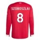 Liverpool FC Szoboszlai 8 Kotipelipaita 2025-26 Jalkapallo Pelipaidat Peliasut(L/S)