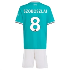 Liverpool FC Szoboszlai 8 Lasten Kolmas Pelipaita 2025-26 Jalkapallo Pelipaidat Peliasut