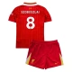 Liverpool FC Szoboszlai 8 Lasten Kotipelipaita 2024-25 Jalkapallo Pelipaidat Peliasut
