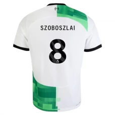 Liverpool FC Szoboszlai 8 Vieraspelipaita 2023-24 Jalkapallo Pelipaidat Peliasut
