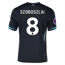 Liverpool FC Szoboszlai 8 Vieraspelipaita 2024-25 Jalkapallo Pelipaidat Peliasut