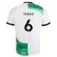 Liverpool FC Thiago 6 Vieraspelipaita 2023-24 Jalkapallo Pelipaidat Peliasut