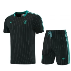 Liverpool FC Tracksuit(Paita+Shorts) 2026-27 Musta