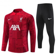 Liverpool FC Verryttelypuku 2023-24 - 1-4 Zip Punainen