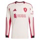 Liverpool FC Vieraspelipaita 2025-26 Jalkapallo Pelipaidat Peliasut(L/S)