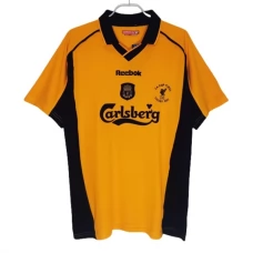 Liverpool FC Vieraspelipaita Retro 2000-01 Jalkapallo Pelipaidat Peliasut