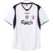 Liverpool FC Vieraspelipaita Retro 2001-02 Jalkapallo Pelipaidat Peliasut
