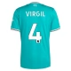 Liverpool FC Virgil 4 Kolmas Pelipaita 2025-26 Jalkapallo Pelipaidat Peliasut