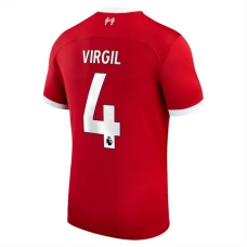 Liverpool FC Virgil 4 Kotipelipaita 2023-24 Jalkapallo Pelipaidat Peliasut