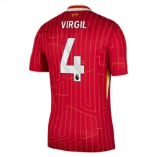 Liverpool FC Virgil 4 Kotipelipaita 2024-25 Jalkapallo Pelipaidat Peliasut