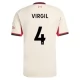 Liverpool FC Virgil 4 Vieraspelipaita 2025-26 Jalkapallo Pelipaidat Peliasut