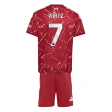 Liverpool FC Wirtz 7 Kotipaita 2026-27 Lasten Pelipaita