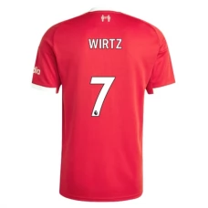 Liverpool FC Wirtz 7 Kotipelipaita 2025-26 Jalkapallo Pelipaidat Peliasut