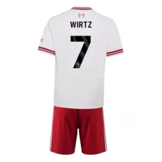 Liverpool FC Wirtz 7 Vieraspaita 2026-27 Lasten Pelipaita