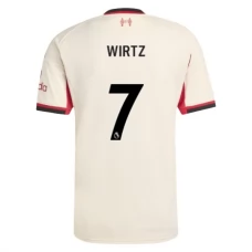 Liverpool FC Wirtz 7 Vieraspelipaita 2025-26 Jalkapallo Pelipaidat Peliasut