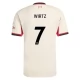 Liverpool FC Wirtz 7 Vieraspelipaita 2025-26 Jalkapallo Pelipaidat Peliasut