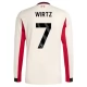 Liverpool FC Wirtz 7 Vieraspelipaita 2025-26 Jalkapallo Pelipaidat Peliasut(L/S)