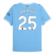 Manchester City FC Akanji 25 Kotipelipaita 2025-26 Jalkapallo Pelipaidat Peliasut