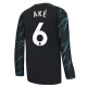 Manchester City FC Aké 6 Kolmas Pelipaita 2023-24 Jalkapallo Pelipaidat Peliasut(L/S)