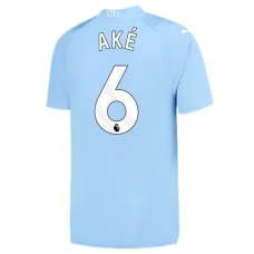 Manchester City FC Aké 6 Kotipelipaita 2023-24 Jalkapallo Pelipaidat Peliasut