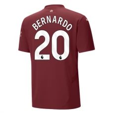 Manchester City FC Bernardo 20 Kolmas Pelipaita 2024-25 Jalkapallo Pelipaidat Peliasut