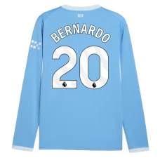 Manchester City FC Bernardo 20 Kotipaita 2026-27 Pelipaita Long Sleeve