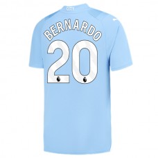 Manchester City FC Bernardo 20 Kotipelipaita 2023-24 Jalkapallo Pelipaidat Peliasut